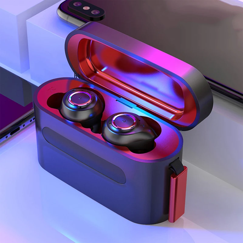 Беспроводные Bluetooth 5 0 наушники TWS Hi Fi стереонаушники водонепроницаемые