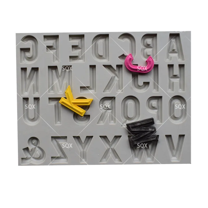 Конические шрифты силиконовые формы для торта украшения мастикой инструменты