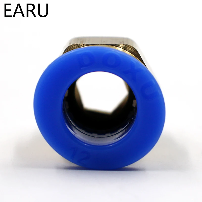 1/8 ''1/4'' 3/8 ''1/2'' Male-4 6 8 10 12 мм прямой нажимной фитинг пневматический нажимной для подключения воздушного адаптера разъем