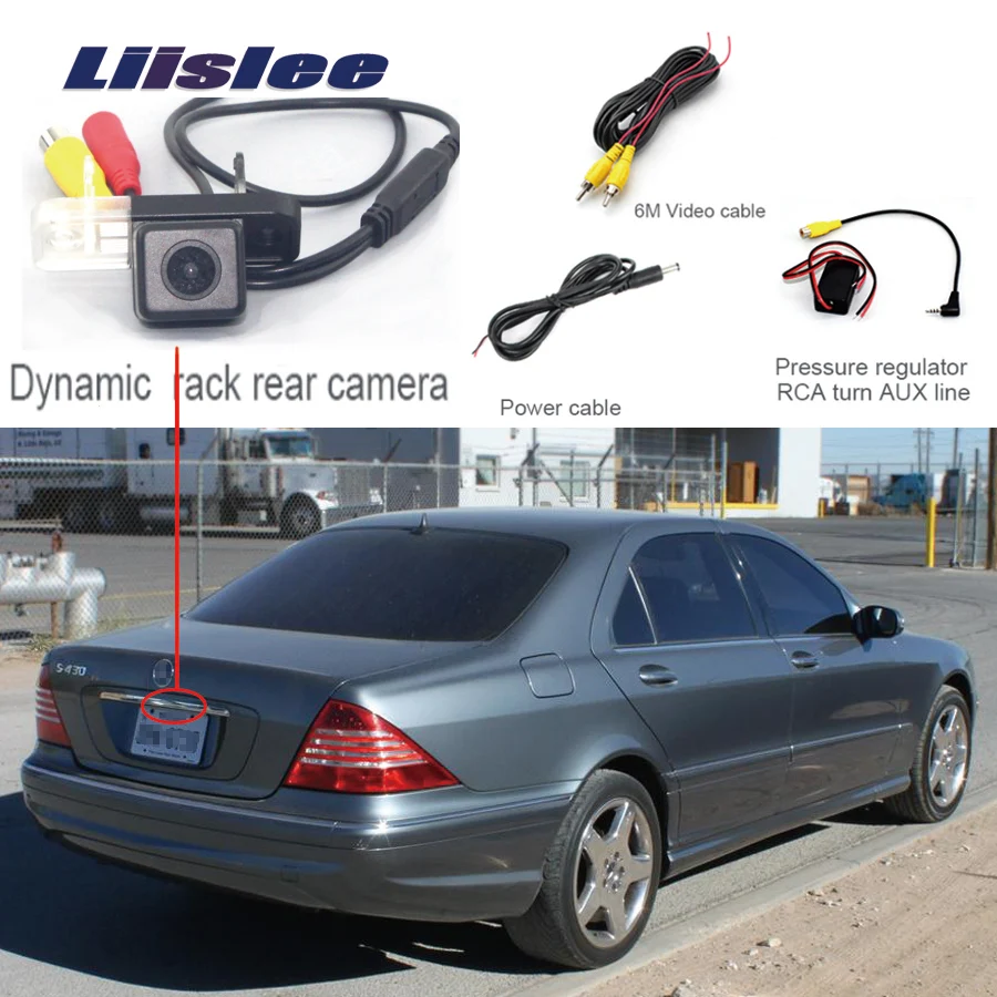 Liislee для Mercedes Benz S430 S500 S600 1998 ~ 2005 камера заднего вида парковочная