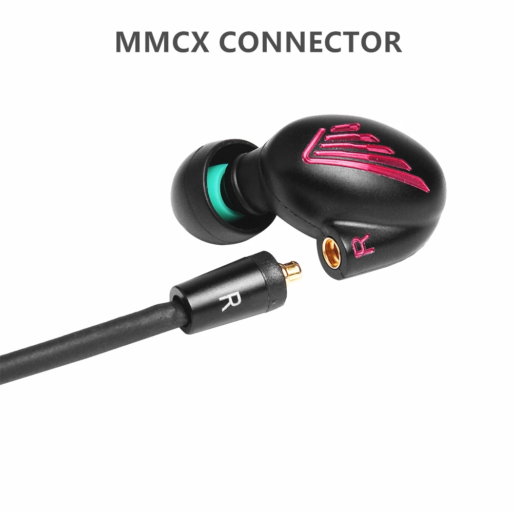 AK Audio LZ A5 наушники для ушей 4BA + 1DD драйвер 5 шт. гибридная гарнитура со съемным MMCX