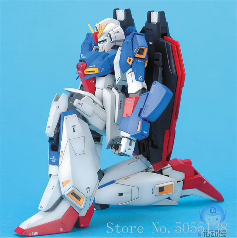 Bandai Gundam модели в наличии на складе сборе 39597 мг 1/100 зет воина гундама Z Ver.2.0 робот