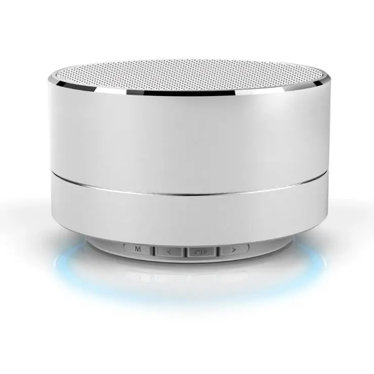 SUOZUN Беспроводные Bluetooth колонки LED металлическая сталь мини портативный динамик