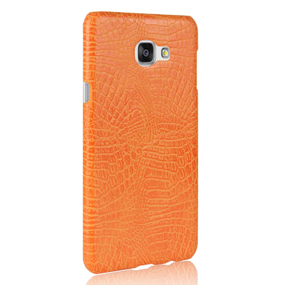 Чехол для Samsung Galaxy A7 2016 A76 A710 бампер с крокодиловыми венами SM A710F A710FD A710H A710F/DS A710S A710I