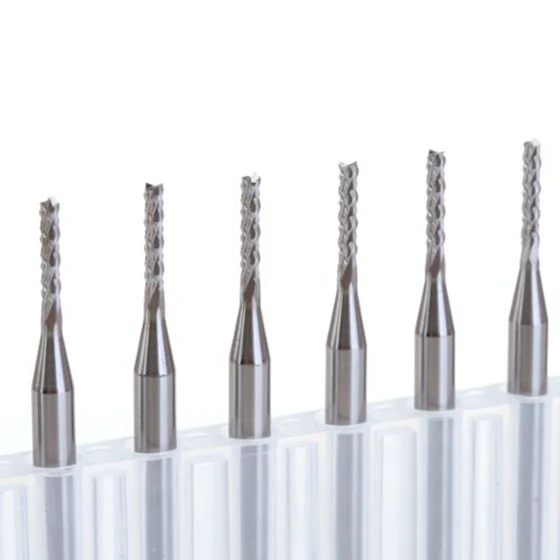 Best price 10Pcs cutter carbide PCB end mill 1.5 mm | Инструменты