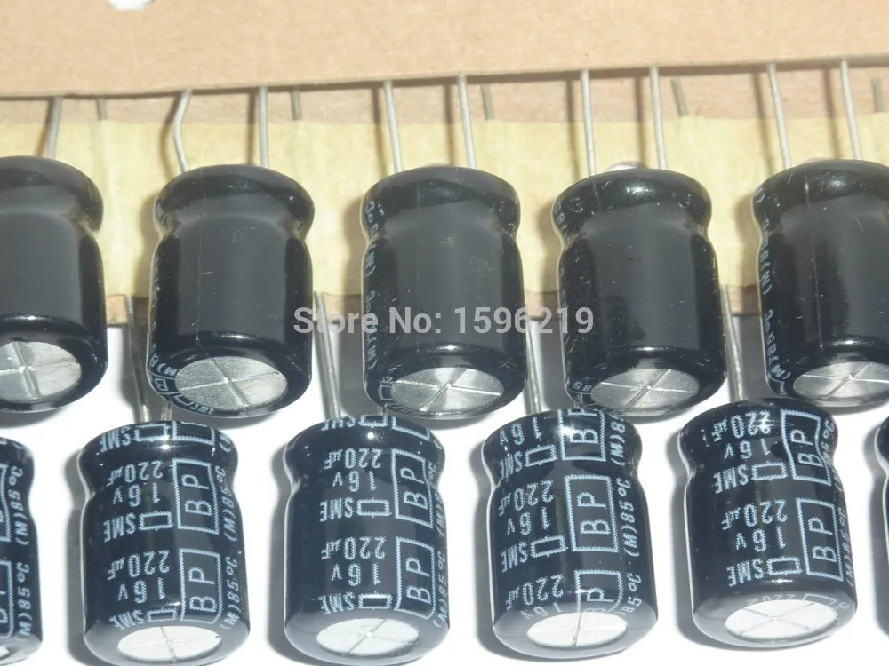 100 шт. 220 мкФ 16 В NIPPON Chemi-Con SME-BP серия 10x12 5 мм оригинальный 16V220uF двухполярный