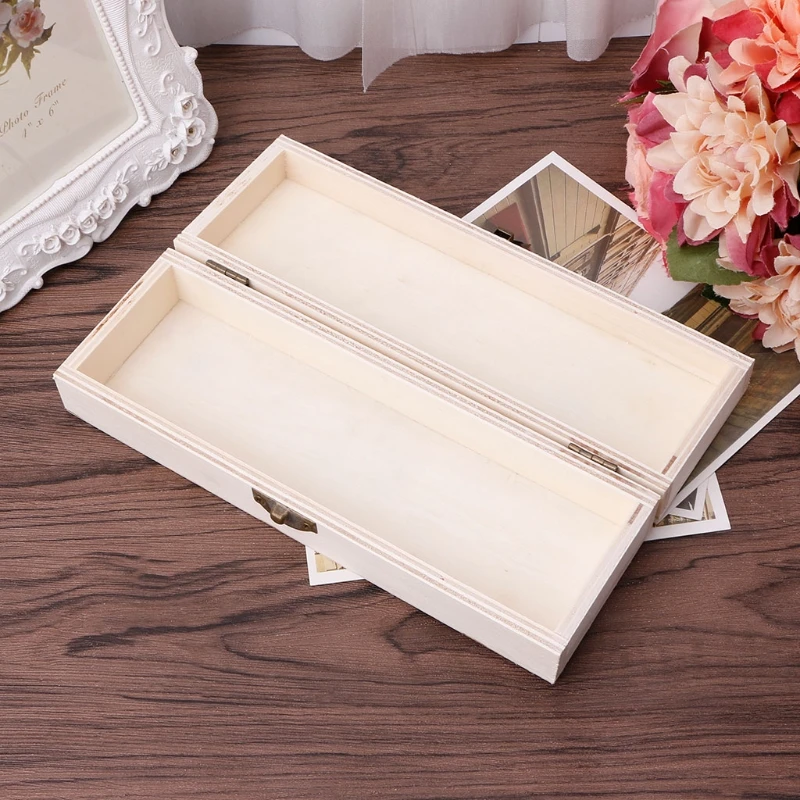 Ящик для хранения ювелирных изделий ручной работы деревянный чехол ручки