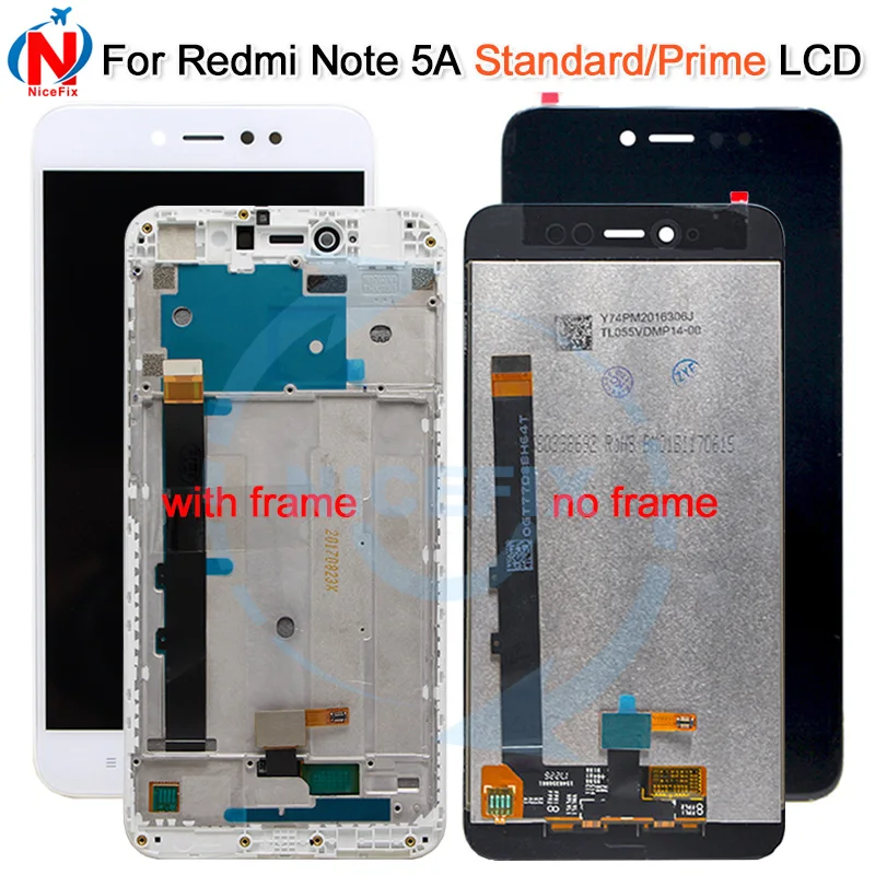 5 &quot720x1080 IPS дисплей для Xiaomi Redmi Примечание 5A сенсорный ЖК экран с рамкой Prime LCD Y1/Y1