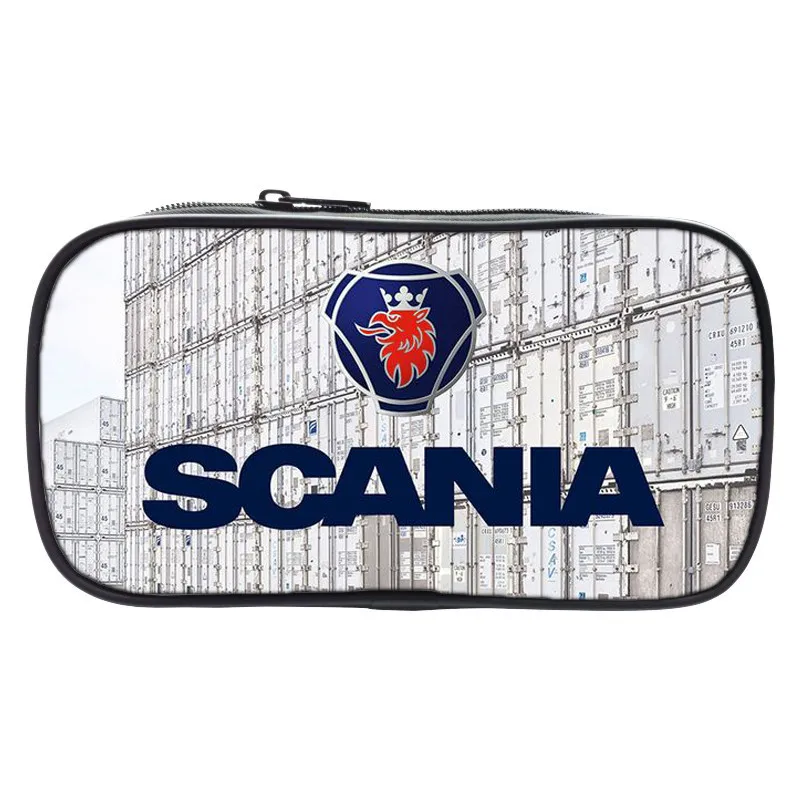 Baobeiku модные scania косметический Сумки с принтом лошади составляют мешок для Для женщин пенал для школьников мальчиков Обувь для девочек карандаш сумка детская