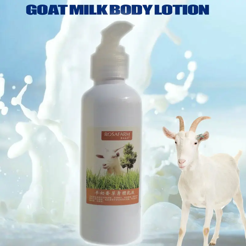 Бесплатная доставка 200 мл козья кожа эффективный увлажняющий лосьон для тела
