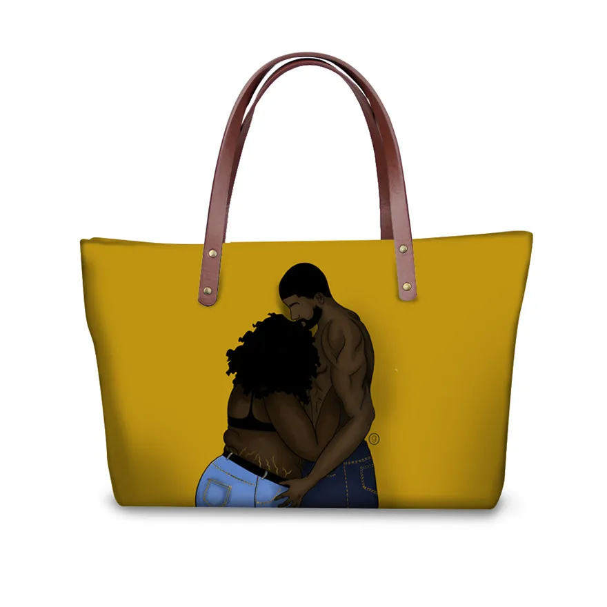 R3069AL FORUDESIGNS/2 шт., женские сумки, наборы, Черная Королева, африканские девушки, печать, большие сумки на плечо, женские сумки шопперы, женская сумочка и кошелек - Цвет: R3069AL
