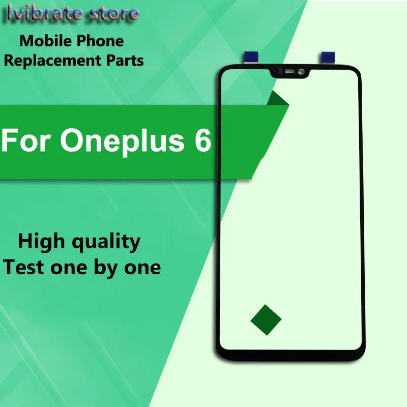 Внешнее стекло для Oneplus 6 сенсорная панель ЖК дисплей дигитайзер сенсорного