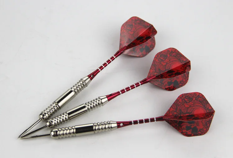 6 pcs Professional White/Bronze Darts 25g Steel Tip with Iron Copper Barrel for Indoor Game Sports | Спорт и развлечения