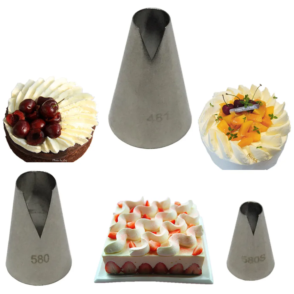1 шт. насадка для крема DIY Кондитерская нержавеющая сталь обледенение