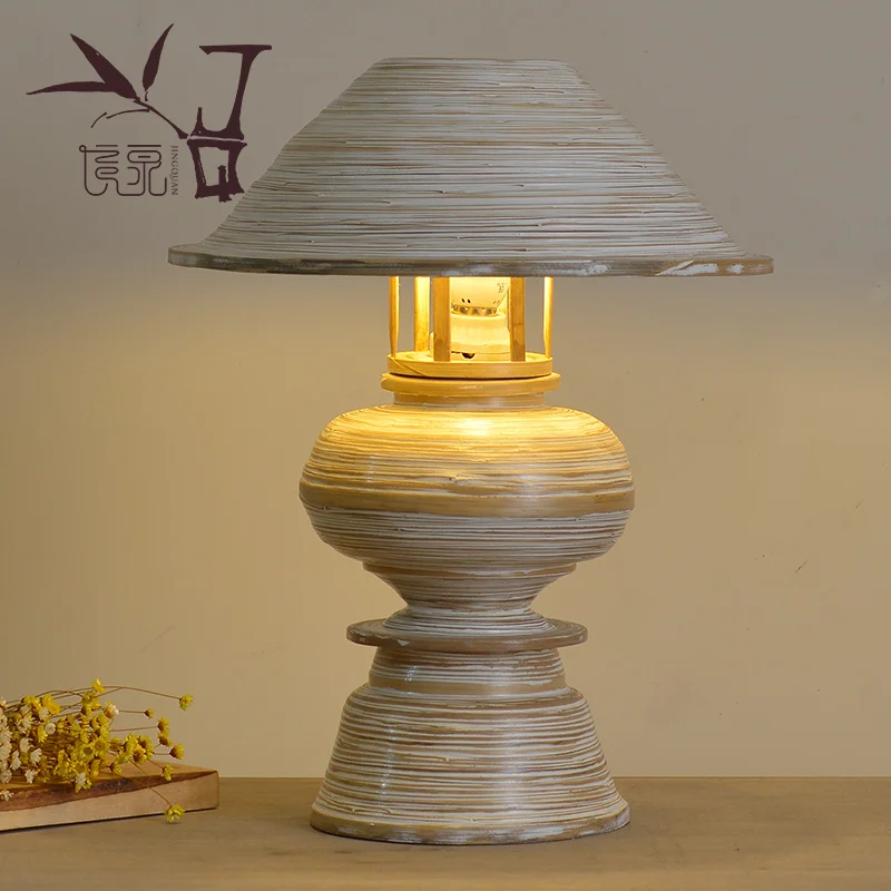 Юго-Восточная настольная лампа дизайнерский прикроватный светильник из