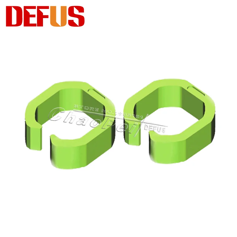 DEFUS 100 шт 3*1 4*11 3 мм пластиковые прокладки для инжектора ремонта автомобилей