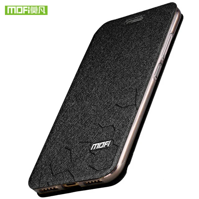 Black Mofi полный Чехол для Xiaomi redmi 7A чехол для телефона redmi 7a чехол силиконовый чехол для redmi 7a чехол противоударный Флип Кожа - Цвет: Black