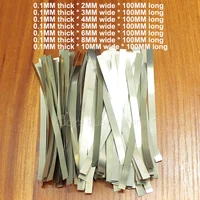 100gbag nickel plated steel belt 18650 battery spot weldable nickel plated high quality nickel sheet 0 1mm thick