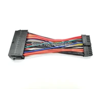 10cm 24pin female to mini 24p male 4 2mm connector wiring harness for dell 780 980 760 960 pc