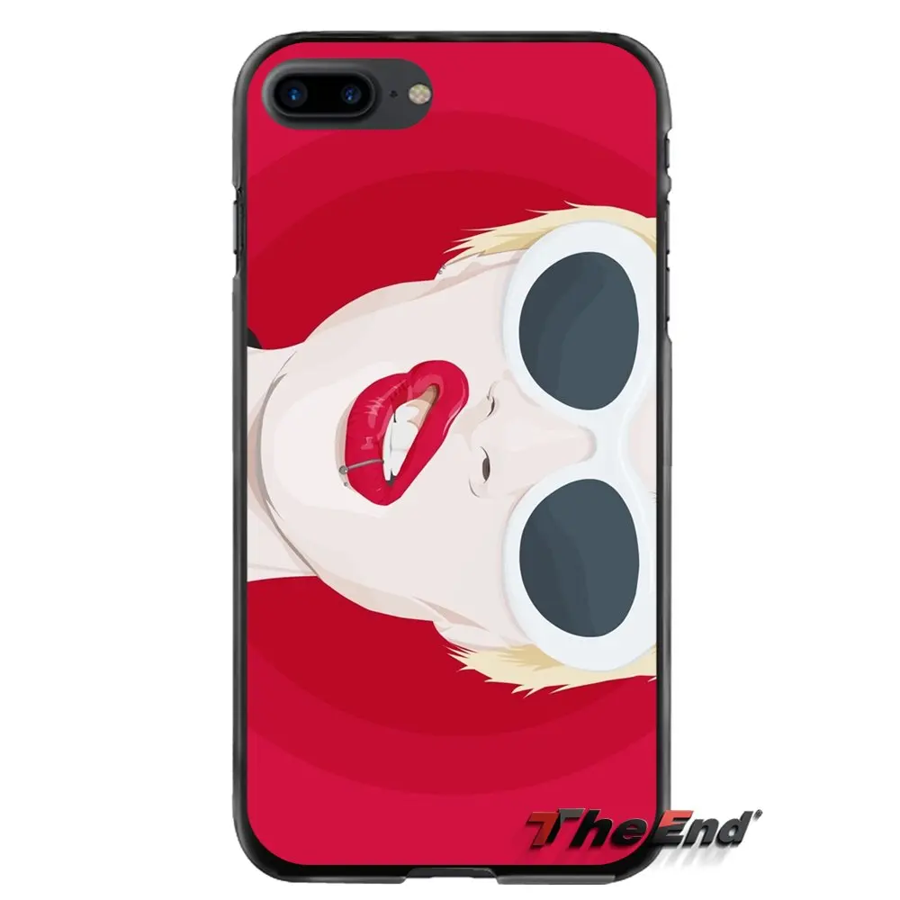 Аксессуары телефон случаях покрывает губы прекрасный розовый для samsung Galaxy A3 A5 A7 A8