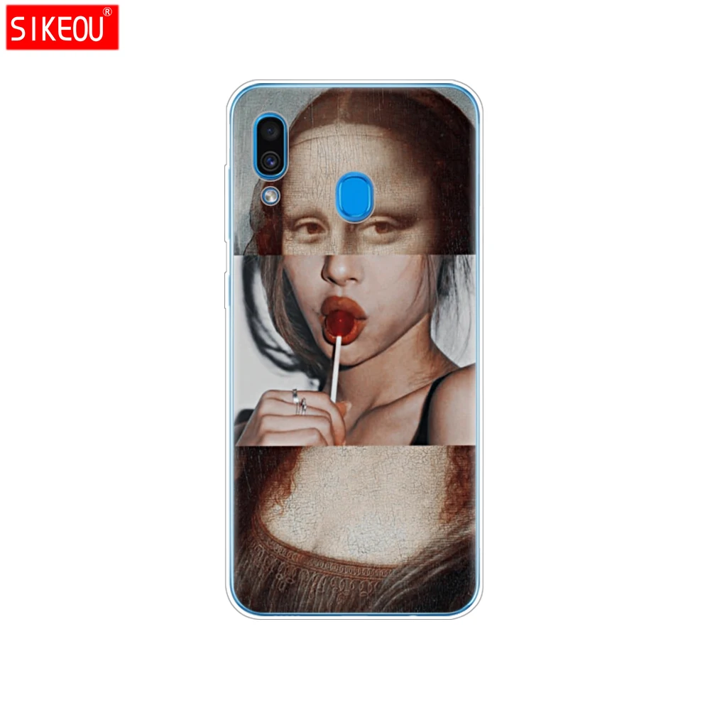 12100 Чехол для Samsung Galaxy A20, чехол A20E, силиконовая задняя крышка для Samsung A20, A 20,, A205F, A20E, A202F, мягкий чехол, бампер, кот - Цвет: 12100