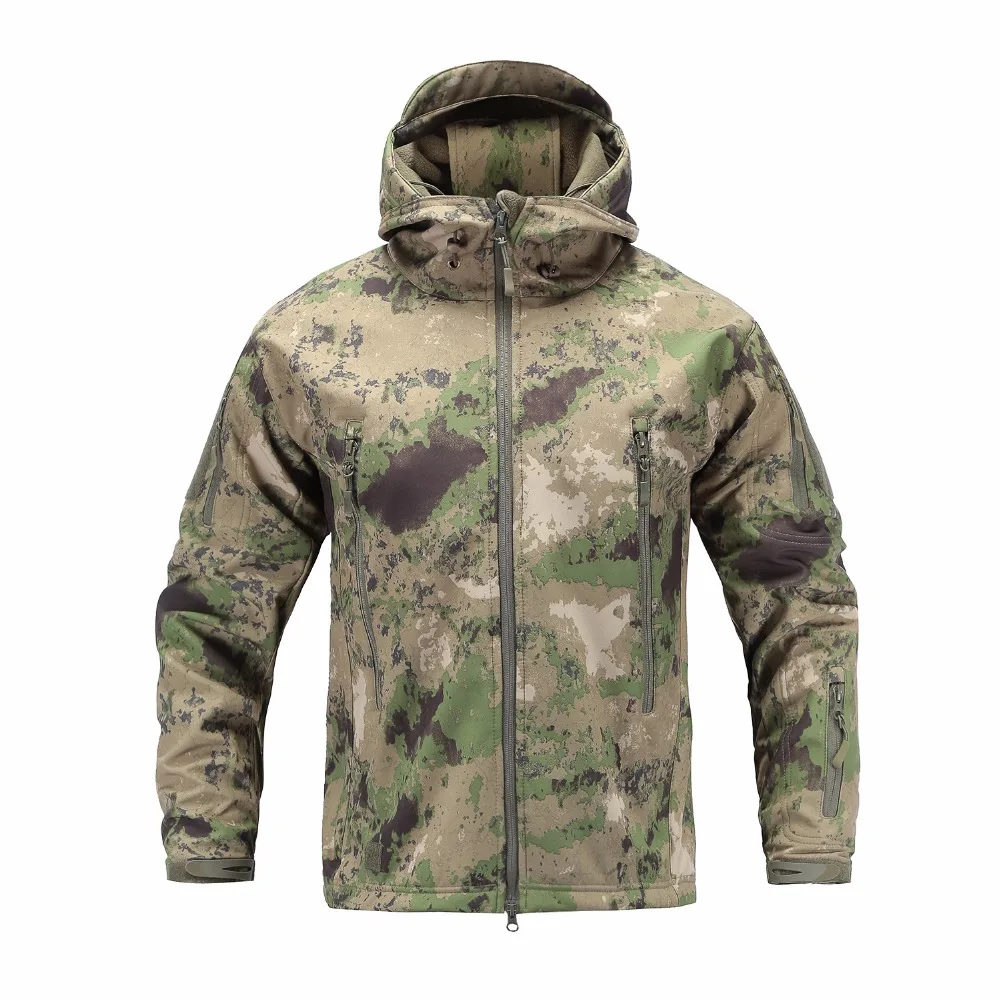 Lurker Shark Skin Soft Shell V4 Военная тактическая куртка мужская водонепроницаемая