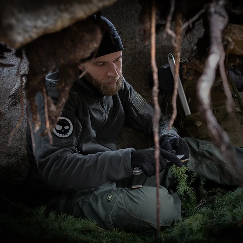 Зимняя теплая верхняя одежда повседневная толстовка пальто куртка Военная