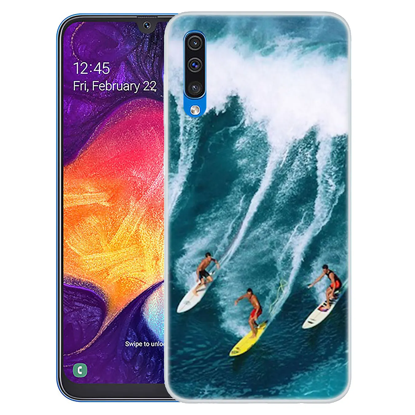 Чехол для телефона Lavaza Sea wave surf summer surfing ocean Samsung Galaxy A10 A20 A30 A40 A50 A60 A70 M40 M30 M20 M10