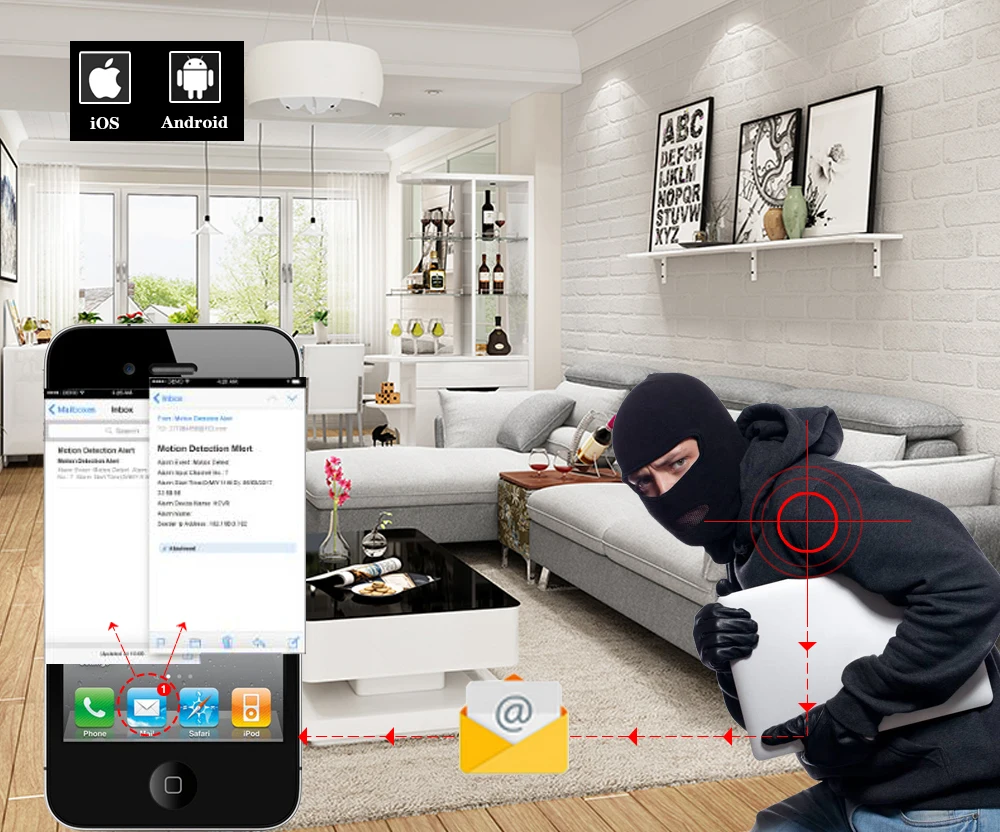 

CCTV Camera System POE 4CH NVR Kit 48V Onvif 5.0MP Security Camera System HD IP Camera indoor Outdoor Video Surveillance System