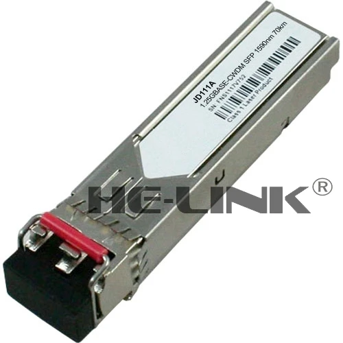 

JD111A-X170 1000BASE-LH70 CWDM SFP 1590 нм 80 км трансивер (совместим с HP)