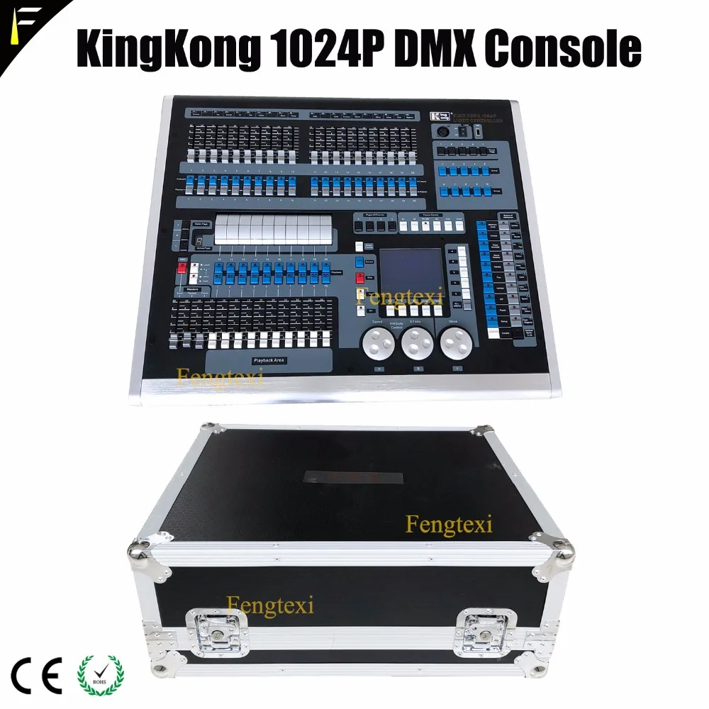 Диджейский контроллер Creator Kingkong 1024 Pro с чехлом p световой микшер консоль