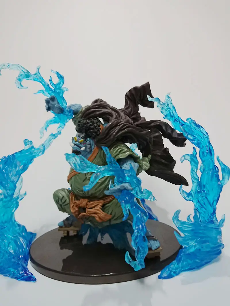 KUMALAZY одна деталь рисунок JINBE синий эффект DXF SC скульптуры VI 16 см ПВХ фигурка аниме игрушка Коллекция Модель подарок