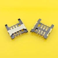 100 new memory card socket connector for cell phone tray slot holder replacement size16 516 5