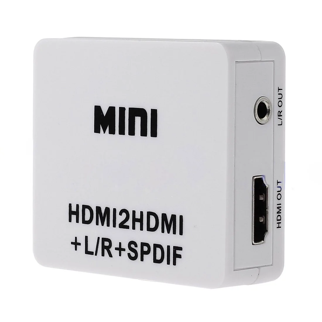 1080P HDMI2HDMI Audio Converter Digital to Analog Extractor Adapter + L/R+SPIDF | Электроника