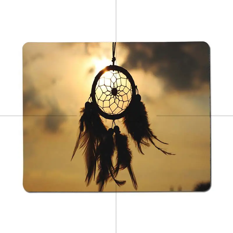 

MaiYaCa The dreamcatcher owl Computer Gaming Mouse mats Size for 180x220x2mm and 250x290x2mm Small Mousepad