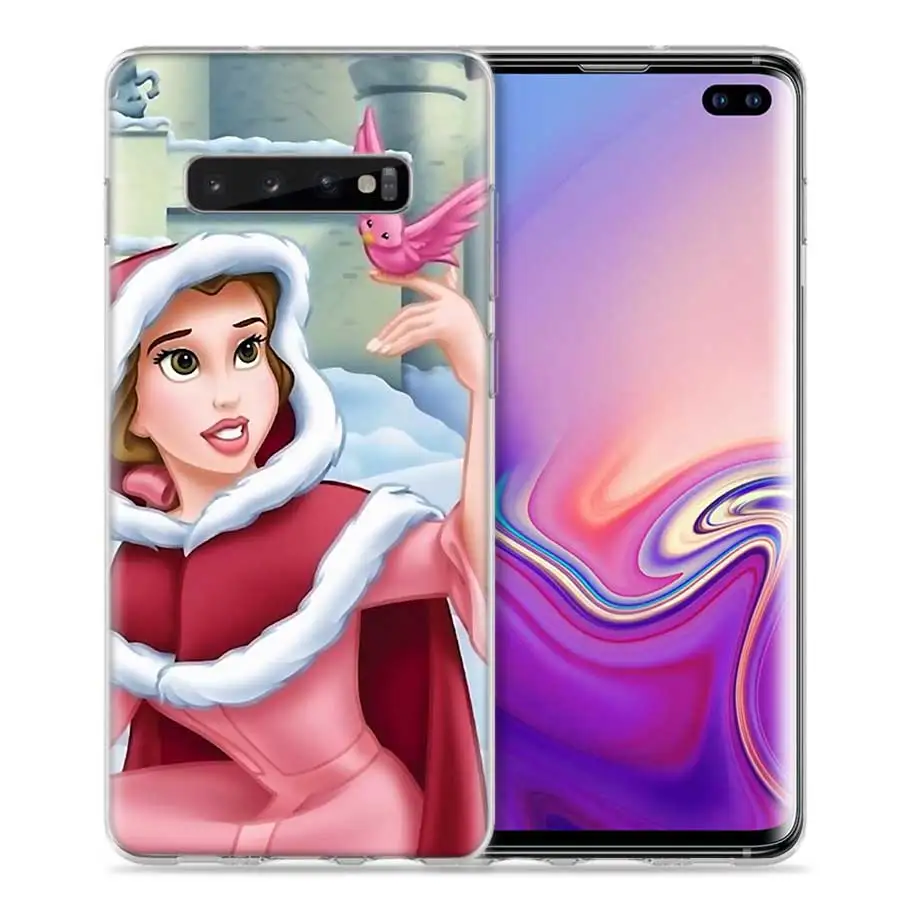 Красавица и чудовище чехол для Samsung Galaxy S8 S9 S10 5G S10e S7 Note 8, 9, 10, J4 J6 плюс J5 J8 J3 силиконовые Роскошные Чехлы для телефона