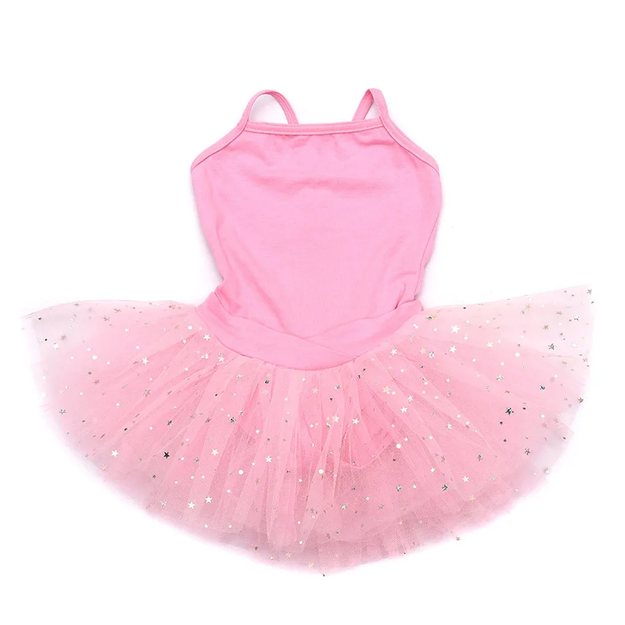 Girls Pink Ballet Dance Practice Leotards Costumes Kids Stage Performance Dancing Skirt Children Dresses Dancewear | Тематическая