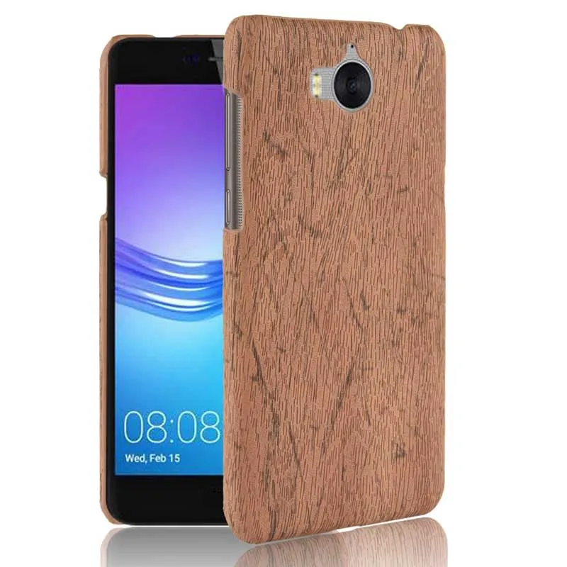 MYA U29 Huawei Y5 2017 чехол для телефона роскошный с деревянным лицевым покрытием Y6 3 III L03