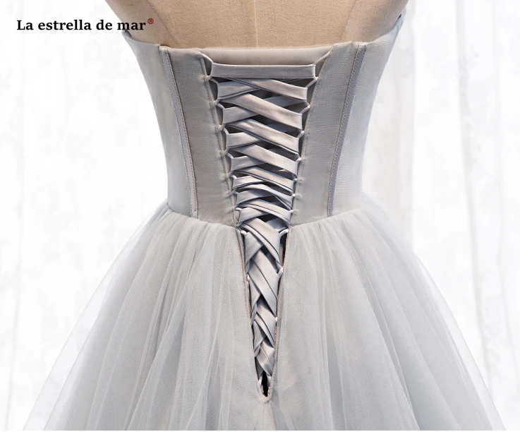 Vestido Подружка невесты boda2021 Новое фатиновое платье с украшением в виде кристаллов