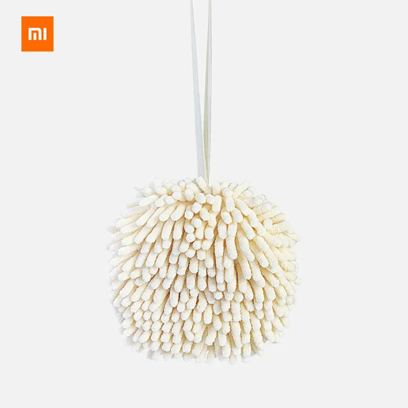 Xiaomi Mijia Youpin полотенце для рук мяч супер абсорбент быстро сохнет мягкий на ощупь предотвращает рост бактерий