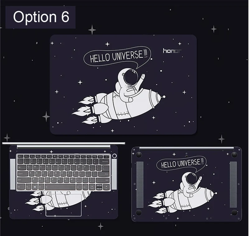 Colorful Laptop Stickers for Huawei Matebook X Pro 13.9/X 13.3'' Vinyl Decal Skin Sticker for Huawei Matebook D 15.6'' E 12 inch