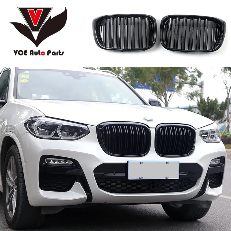 G01 G02 2 slat ABS глянцевый черный Передняя решетка для гонок BMW новый 2018 |Гоночные