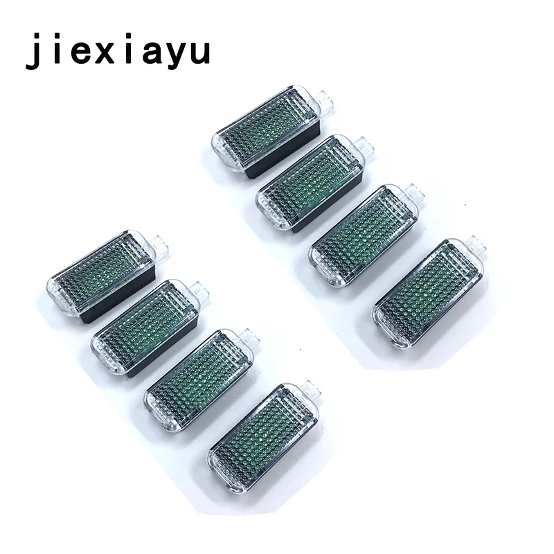 8 шт. светодиодные внутренние лампы Footwell и кабель для Golf Jetta MK5 MK6 Passat B6 B7 Tiguan Octavia Seat