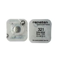 renata 2pcs renata silver oxide watch 321 sr616sw 616 1 55v 100 321 renata 616 battery