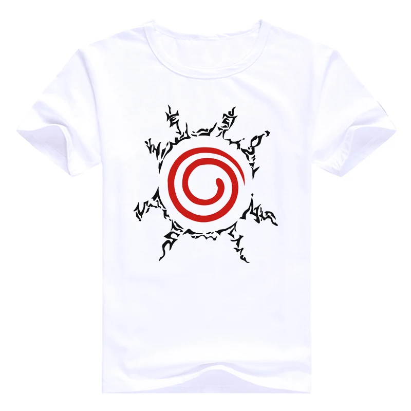 Fashion shirts logo designed men clothes NARUTO sign pattern man t shirt good quality brand male reglan T-shirt | Мужская одежда