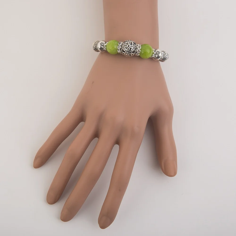 Зазор металлические резные бусины карамельного цвета подвеска сердце персик