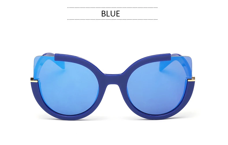 HapiGoo Новая мода кошачий глаз солнцезащитные очки для женщин брендовая