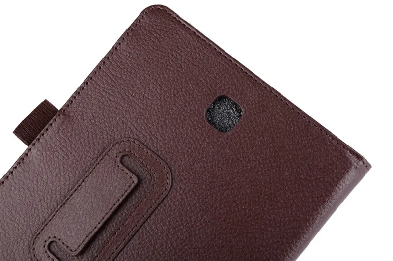 Чехол для планшета для Samsung Galaxy Tab A T550 T555 SM-T550 9," Чехол-книжка с подставкой из искусственной кожи Смарт Защитный чехол в виде ракушки+ Защитная пленка на экран+ стилус