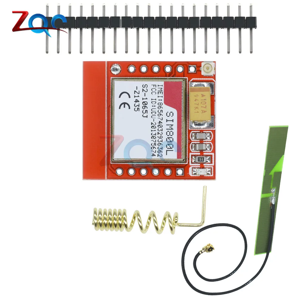 SIM800L GPRS GSM модуль Micro SIM карта ядро четырехдиапазонный TTL последовательный порт