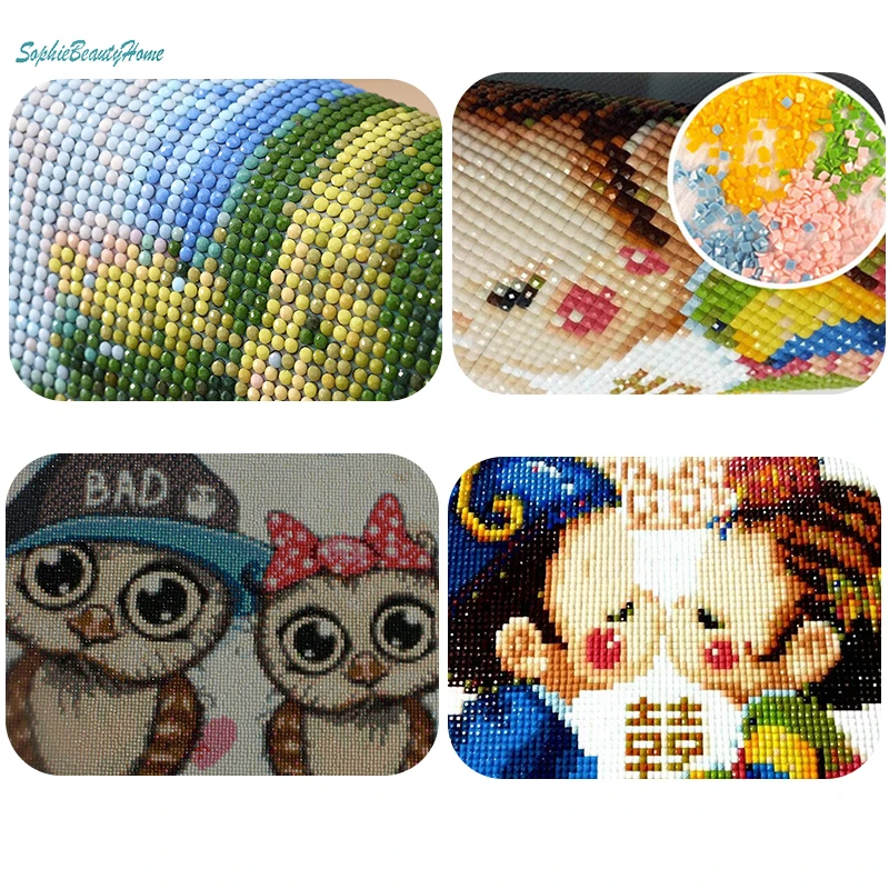 5D цветная алмазная живопись сделай сам вышивка с изображением животных волка